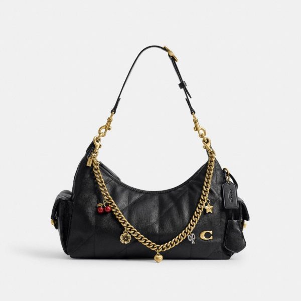 Coach Pocket Juliet Bag 30 With Quilting And Charms - Preorder