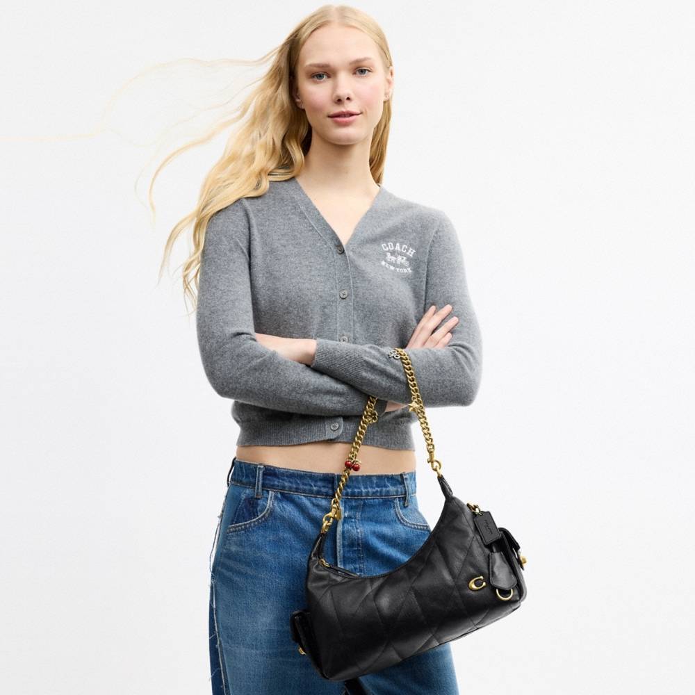Coach Pocket Juliet Bag 30 With Quilting And Charms - Preorder - Image 11