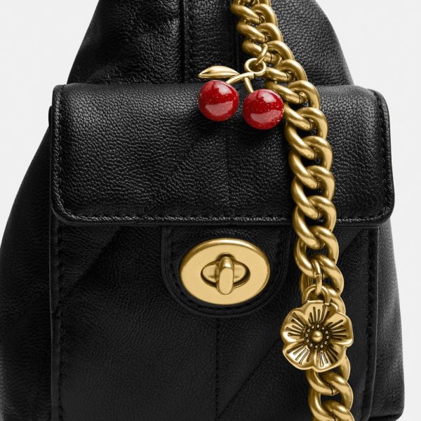 Coach Pocket Juliet Bag 30 With Quilting And Charms - Preorder