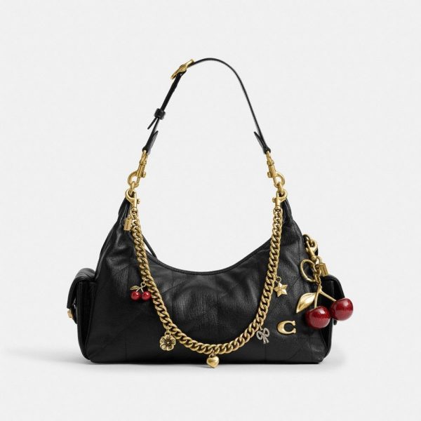 Coach Pocket Juliet Bag 30 With Quilting And Charms - Preorder