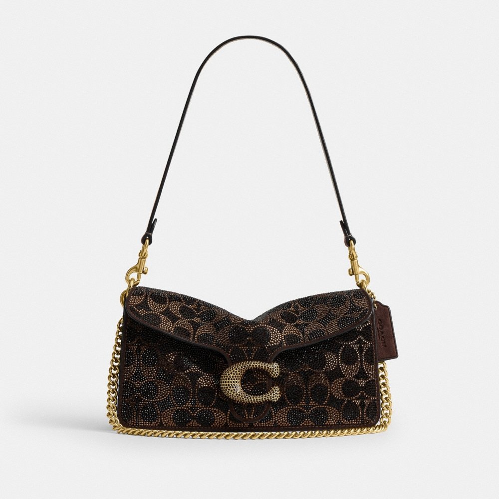 Coach Outlet Tabby Shoulder Bag 26 With Crystal Signature - Preorder