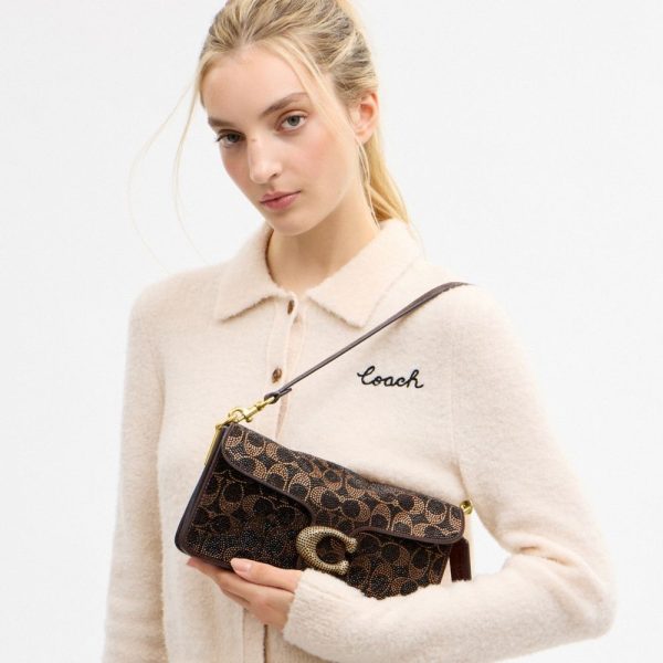 Coach Outlet Tabby Shoulder Bag 26 With Crystal Signature - Preorder