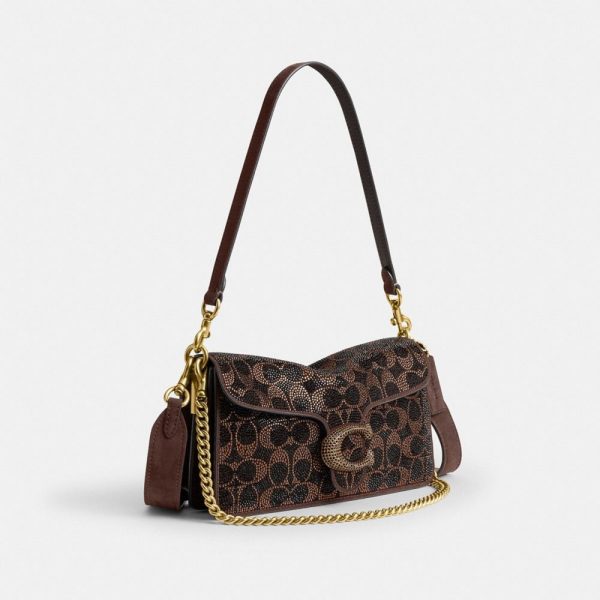 Coach Outlet Tabby Shoulder Bag 26 With Crystal Signature - Preorder
