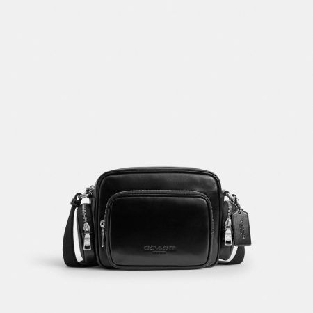 Coach Outlet Fletcher Crossbody Bag - Preorder — Silver/Black