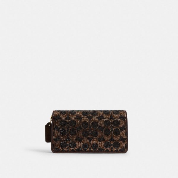 Coach Outlet Tabby Chain Crossbody Bag 19 With Crystal Signature - Preorder