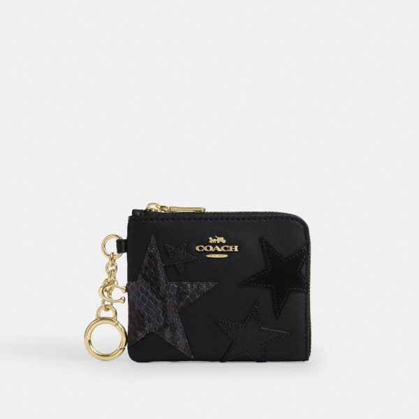 Coach Outlet Small Corner Zip Wallet With Star Patchwork - Preorder