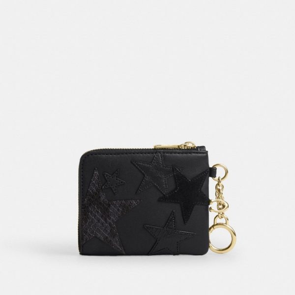 Coach Outlet Small Corner Zip Wallet With Star Patchwork - Preorder