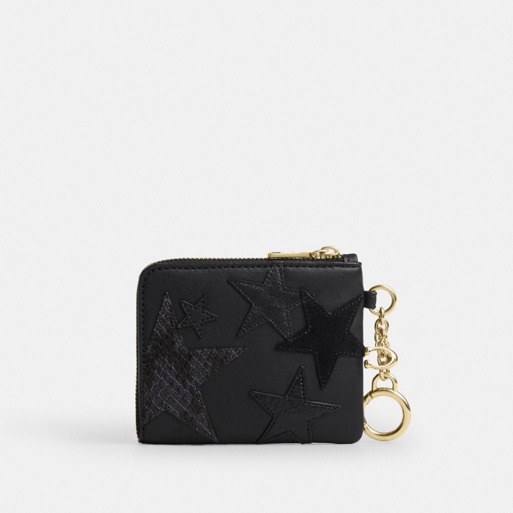 Coach Outlet Small Corner Zip Wallet With Star Patchwork - Preorder
