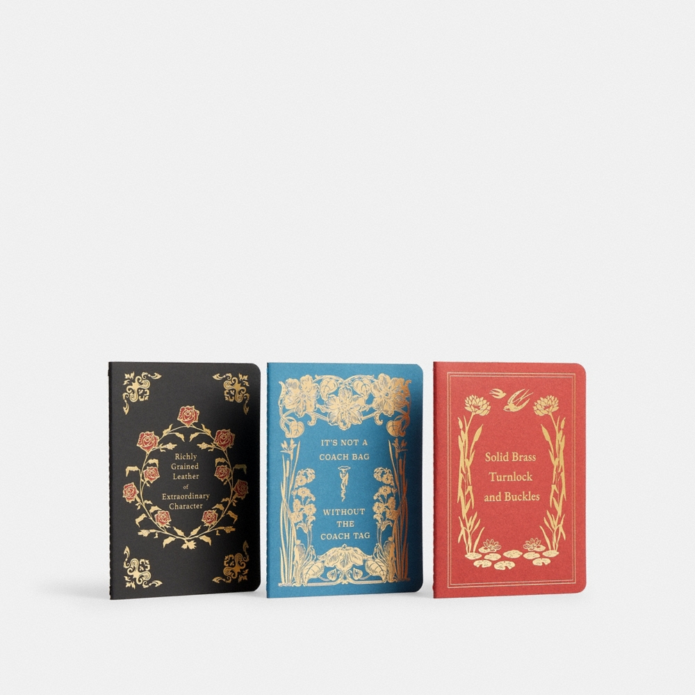 Coach Notebook Set - Preorder