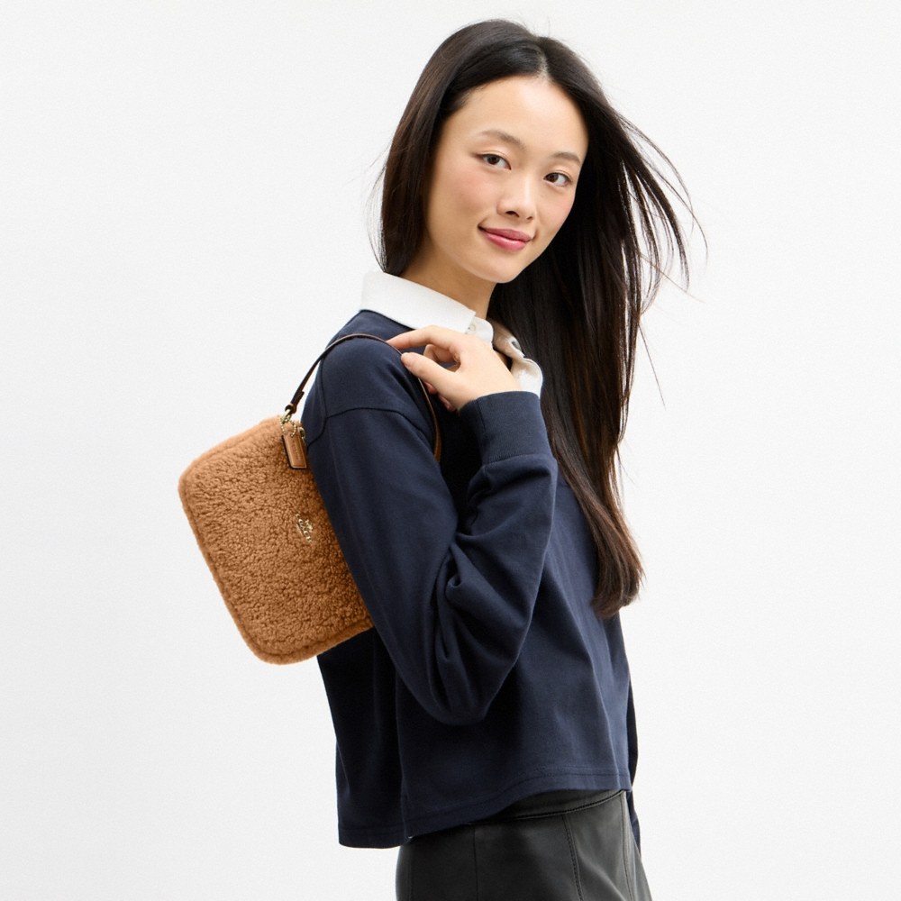 Coach Outlet Nolita 19 In Shearling - Preorder