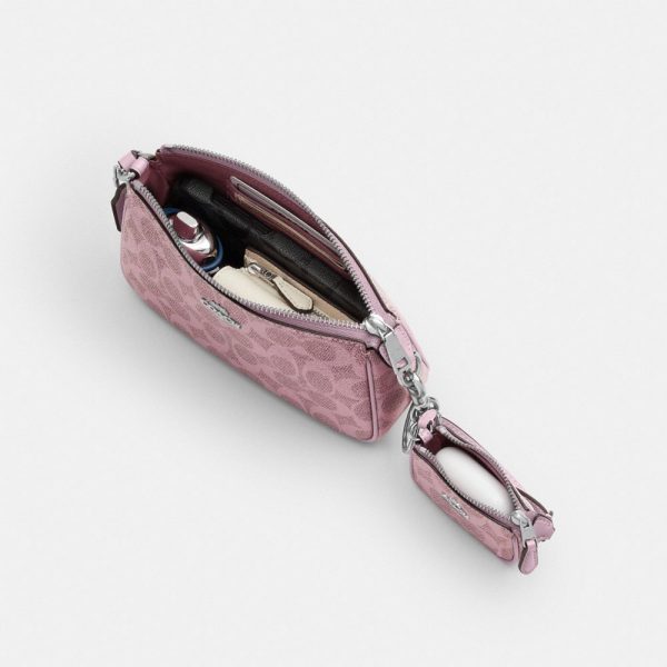 Coach Outlet Boxed Nolita 19 And Nolita Bag Charm Set In Signature Canvas - Preorder