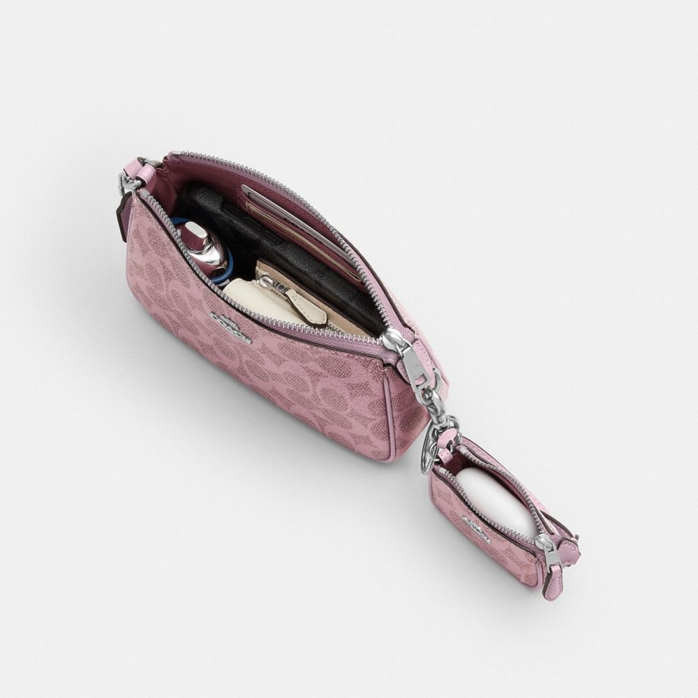 Coach Outlet Boxed Nolita 19 And Nolita Bag Charm Set In Signature Canvas - Preorder