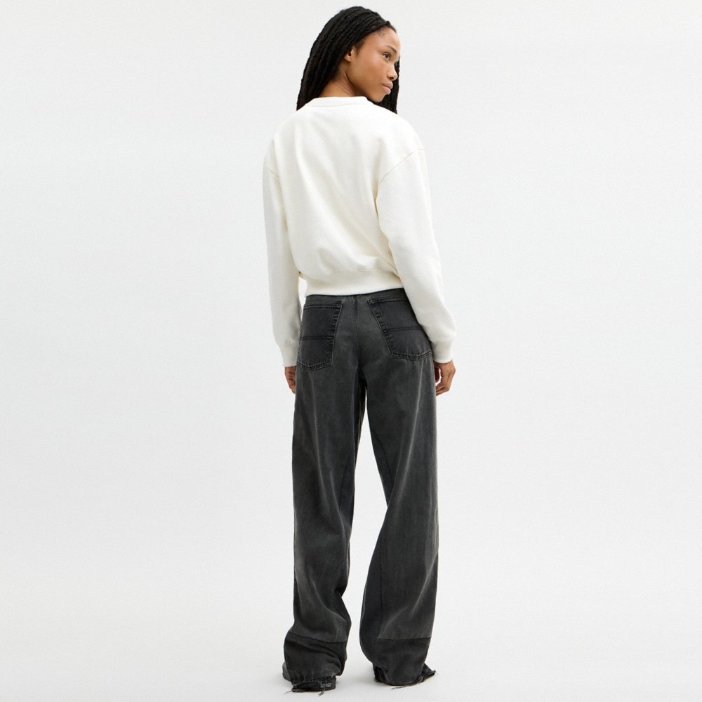 Coach Outlet Signature Square Crewneck Sweatshirt - Preorder