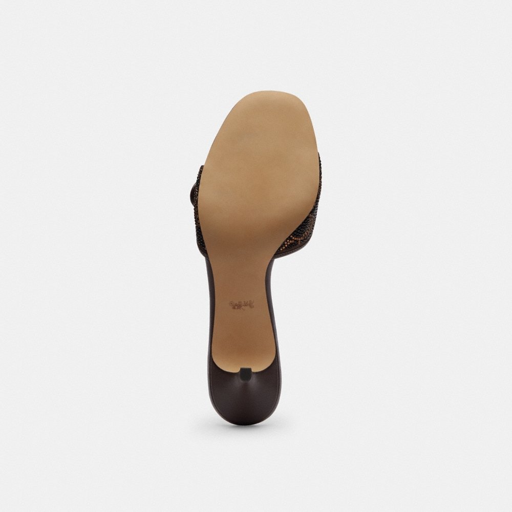 Coach Margot Sandal With Crystal Signature - Preorder