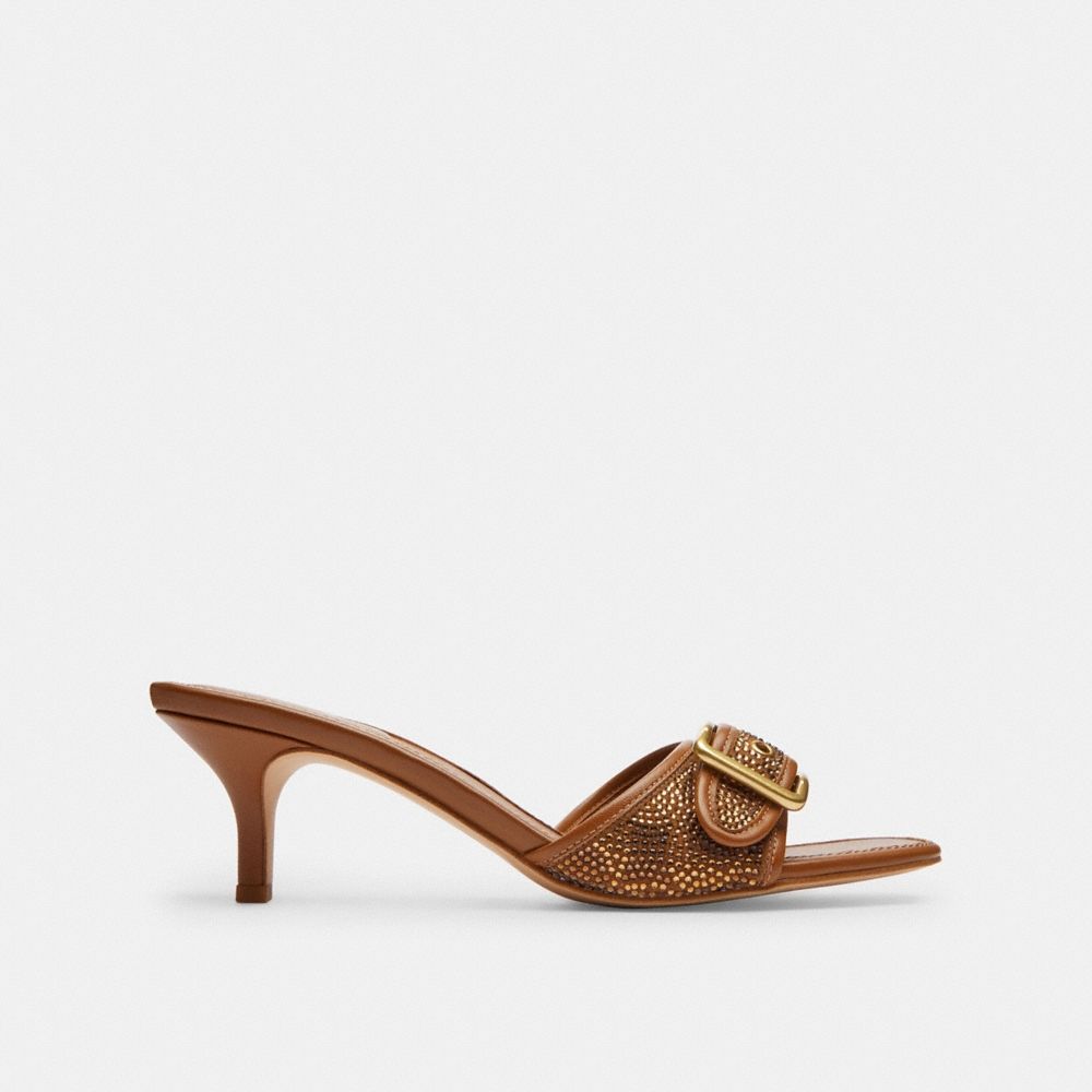 Coach Margot Sandal With Crystal Signature - Preorder
