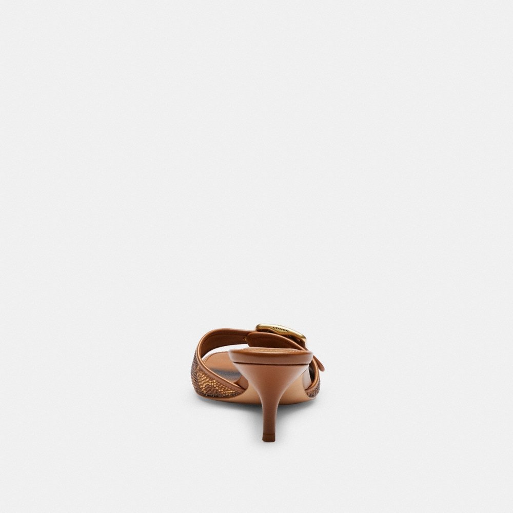 Coach Margot Sandal With Crystal Signature - Preorder