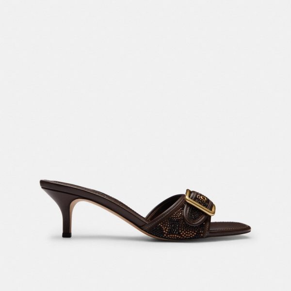 Coach Margot Sandal With Crystal Signature - Preorder