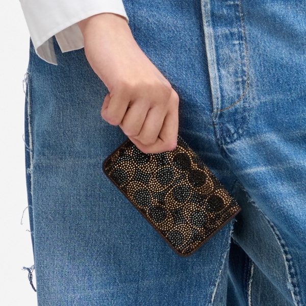 Coach Outlet Essential Slim Card Case With Crystal Signature - Preorder