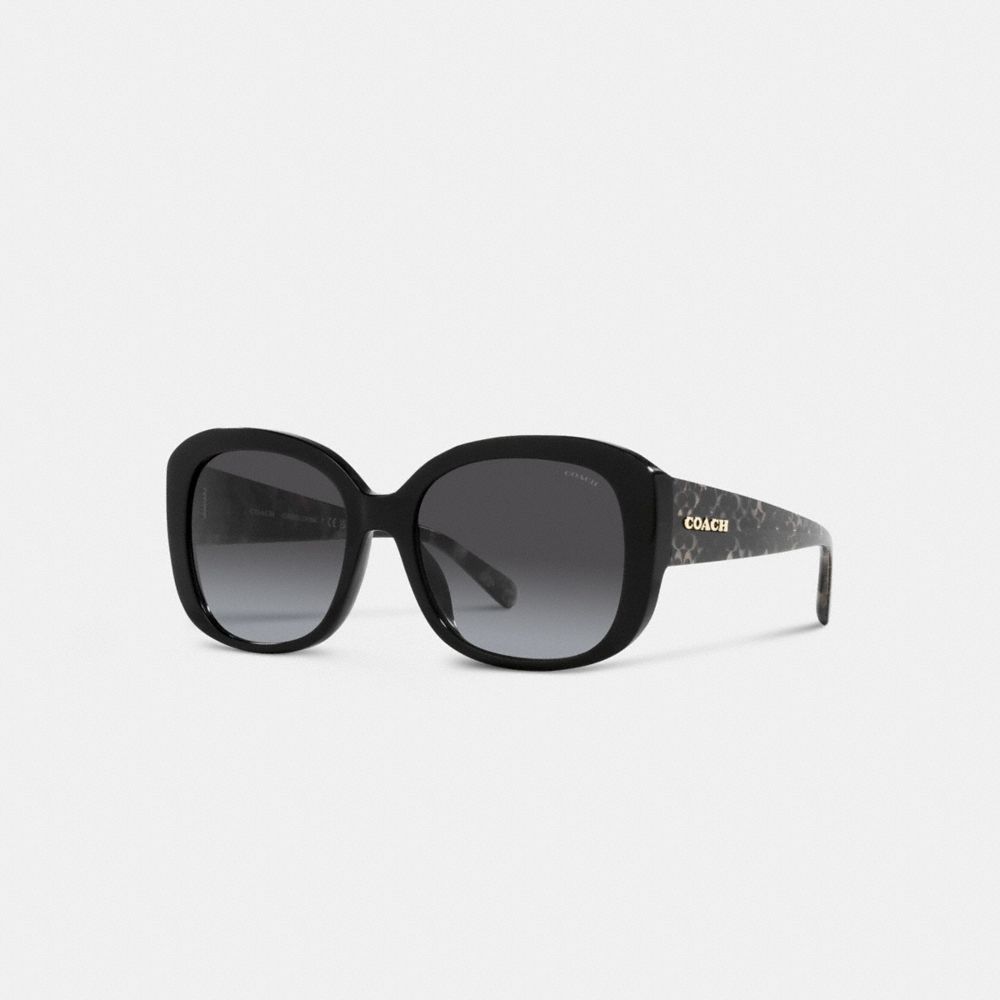 Coach Signature Oversized Square Sunglasses - Preorder