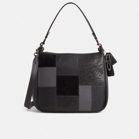Coach Custom Cary Shoulder Bag - Preorder — Pewter/Black