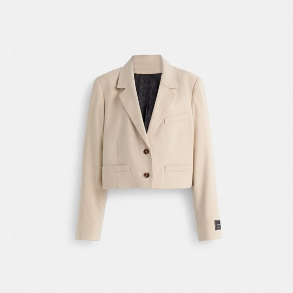Coach Outlet Restored Cropped Blazer - Preorder