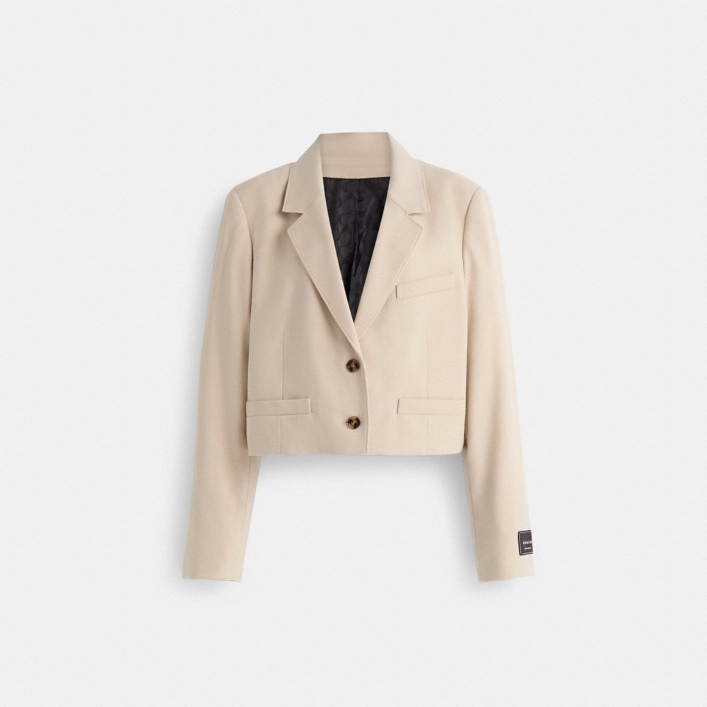 Coach Outlet Restored Cropped Blazer - Preorder