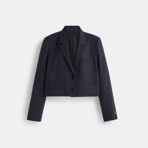 Coach Outlet Restored Cropped Blazer - Preorder