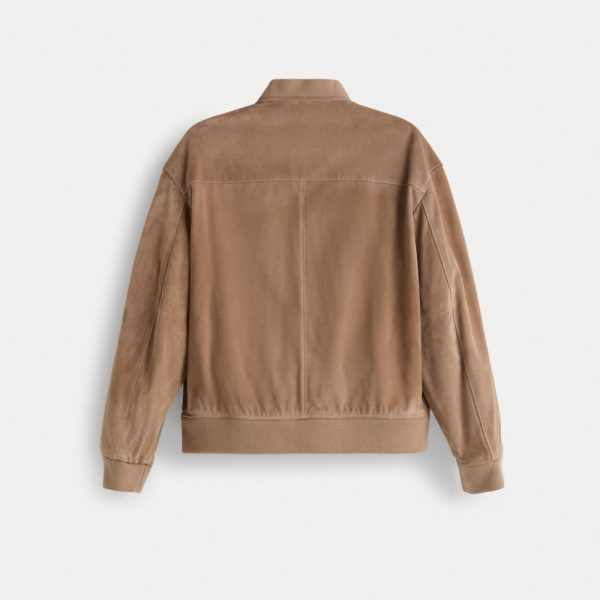 Coach Outlet Restored Lightweight Suede Jacket - Preorder