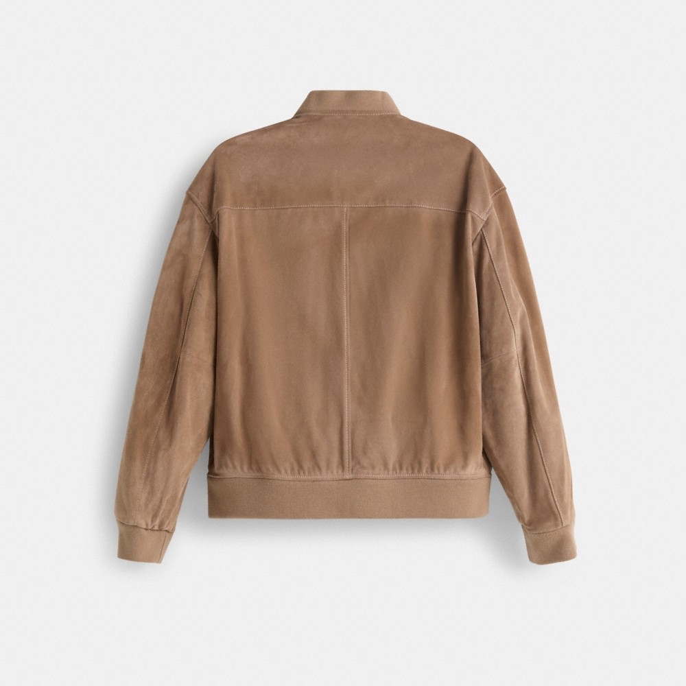 Coach Outlet Restored Lightweight Suede Jacket - Preorder