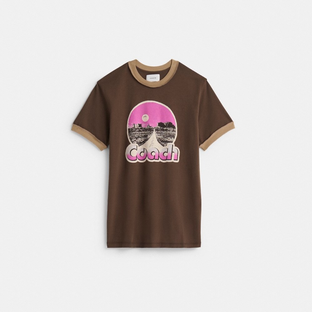 Coach Outlet Restored Roadside Ringer T-Shirt - Preorder