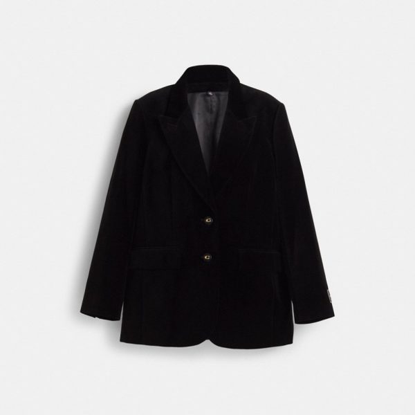 Coach Outlet Restored Velvet Blazer - Preorder