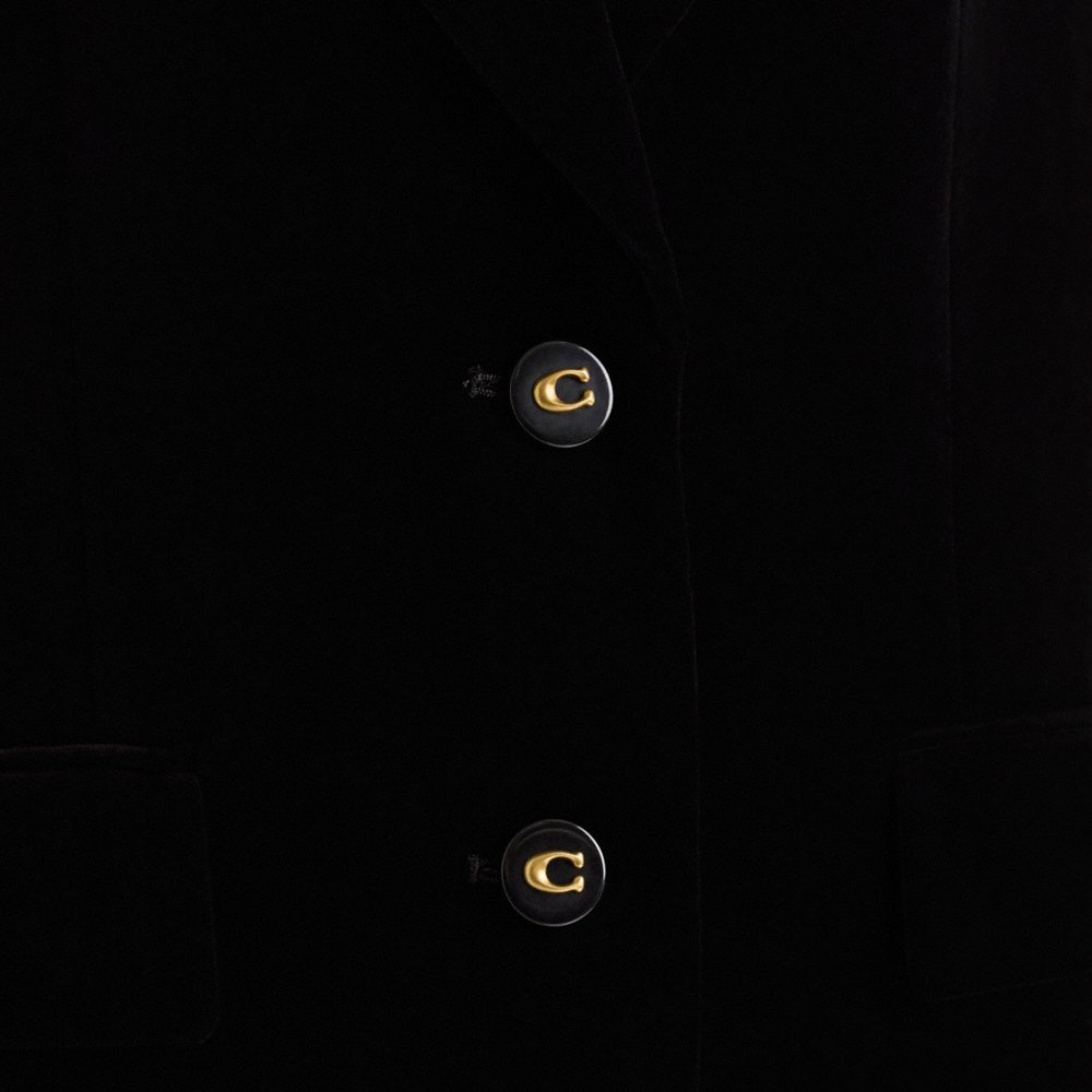 Coach Outlet Restored Velvet Blazer - Preorder