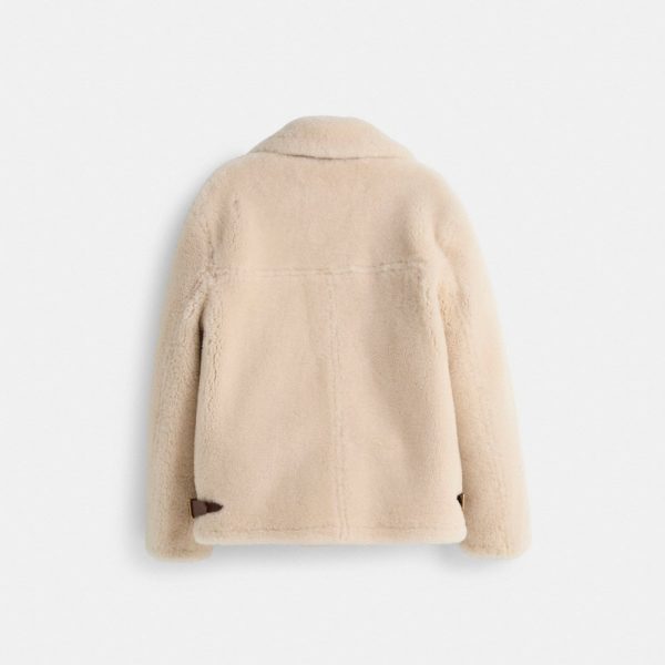 Coach Outlet Restored Shearling Cardi Coat - Preorder