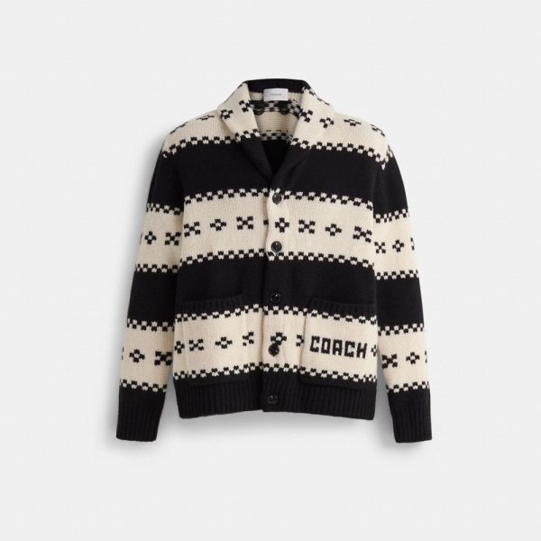 Coach Outlet Restored Shawl Collar Cardigan - Preorder