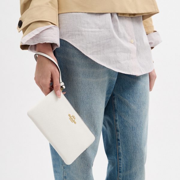 Coach Outlet Large Corner Zip Wristlet - Preorder