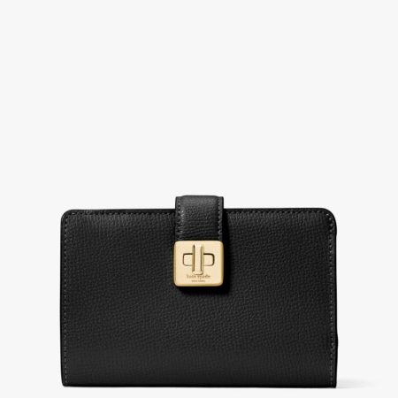 Kate Spade Outlet Phoebe Medium Wallet - Preorder — Black