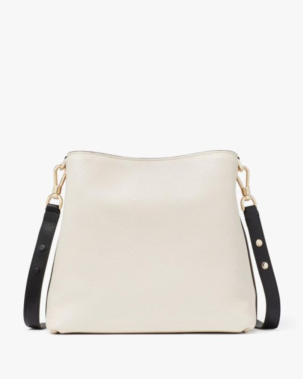 Kate Spade Outlet Hudson Colorblocked Pebbled Leather Shoulder Bag - Preorder