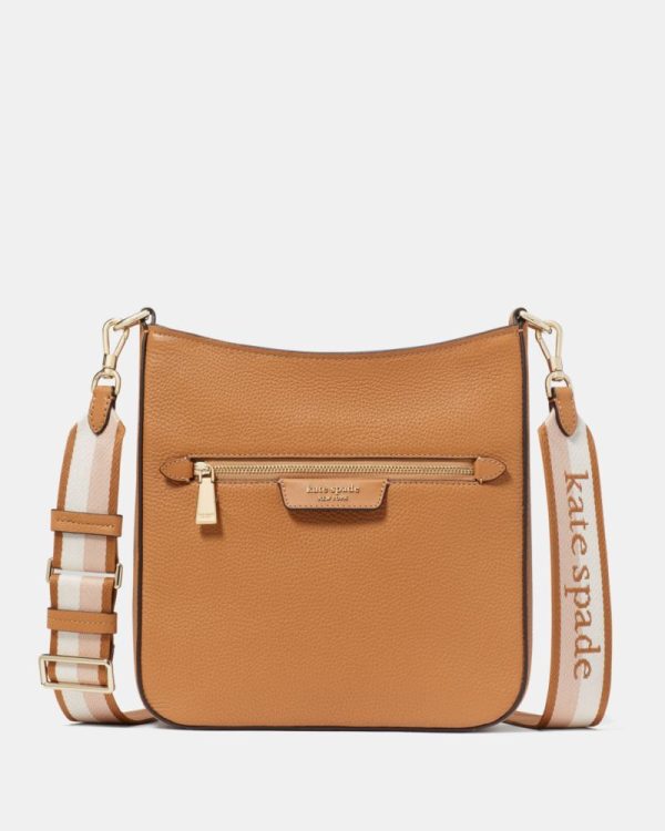 Kate Spade Outlet Hudson Leather Messenger Crossbody Bag - Preorder