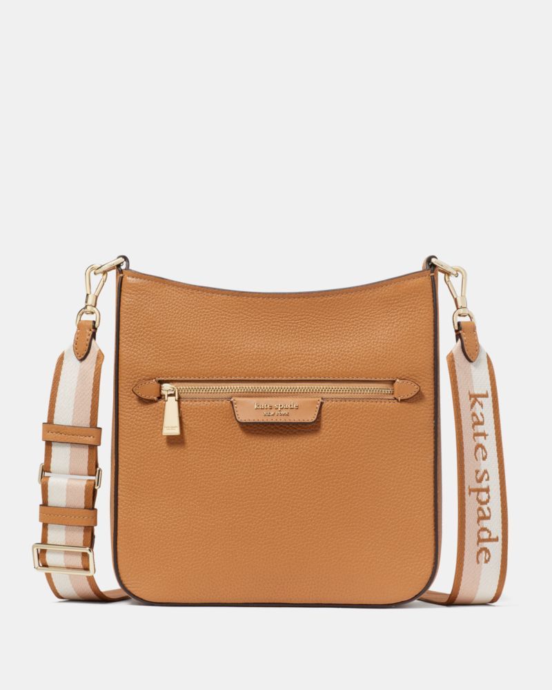 Kate Spade Outlet Hudson Leather Messenger Crossbody Bag - Preorder