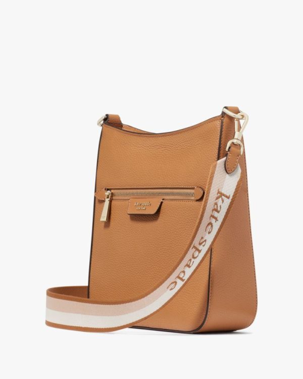 Kate Spade Outlet Hudson Leather Messenger Crossbody Bag - Preorder
