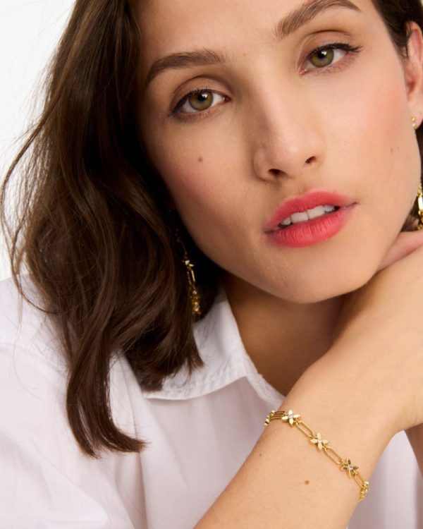 Kate Spade Outlet Heritage Bloom Line Bracelet - Preorder