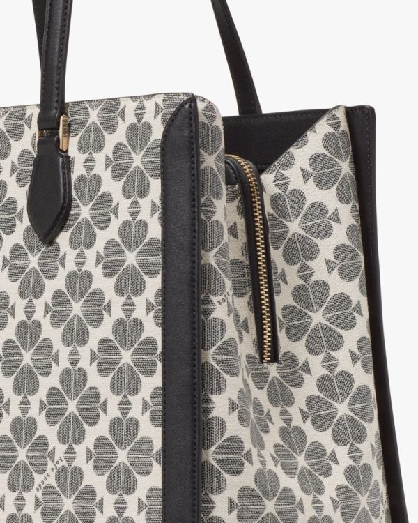 Kate Spade Outlet Signature Spade Flower East West Large Laptop Tote - Preorder