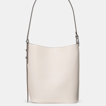 Kate Spade Outlet Halo Leather Bucket Bag - Preorder — Cream