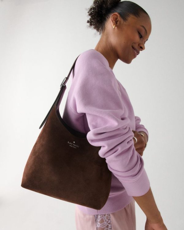Kate Spade Outlet 454 Suede Small Shoulder Bag - Preorder