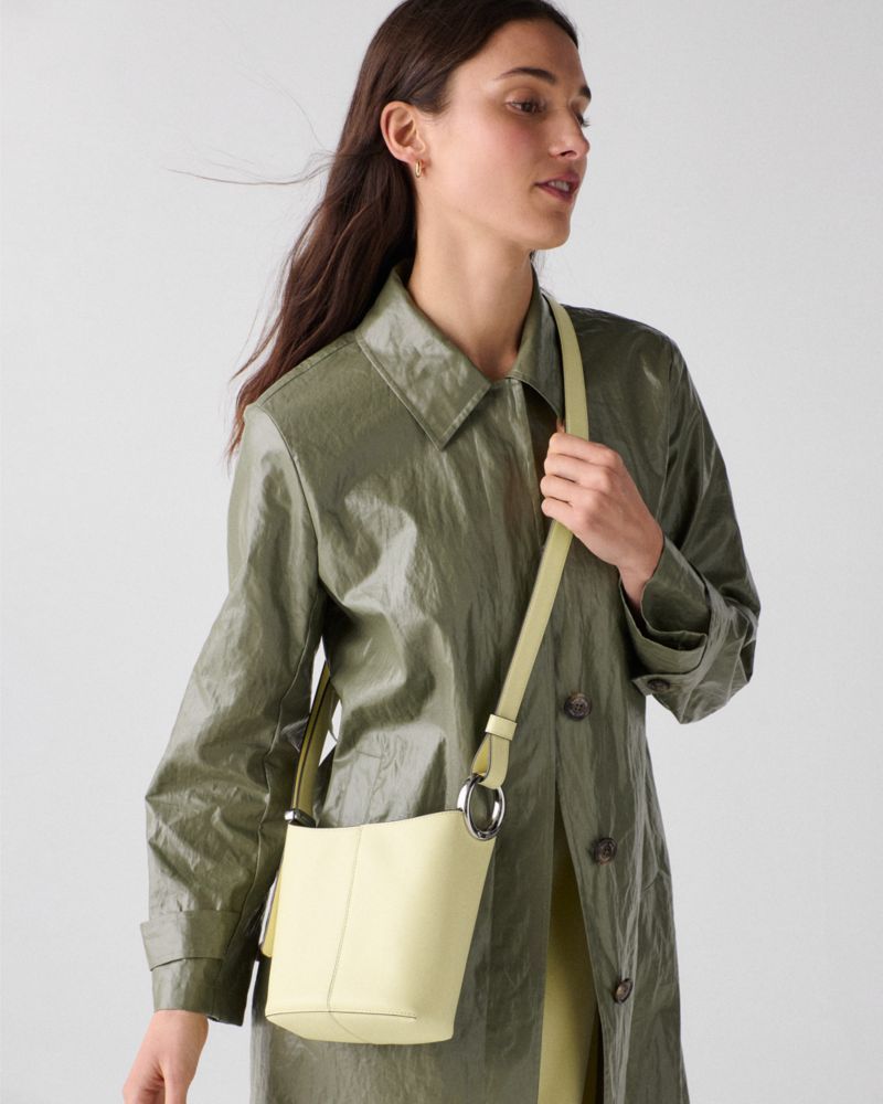 Kate Spade Outlet Halo Mini Leather Bucket Bag - Preorder