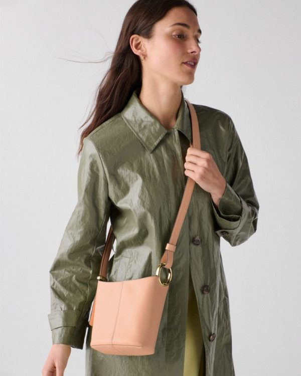 Kate Spade Outlet Halo Mini Leather Bucket Bag - Preorder