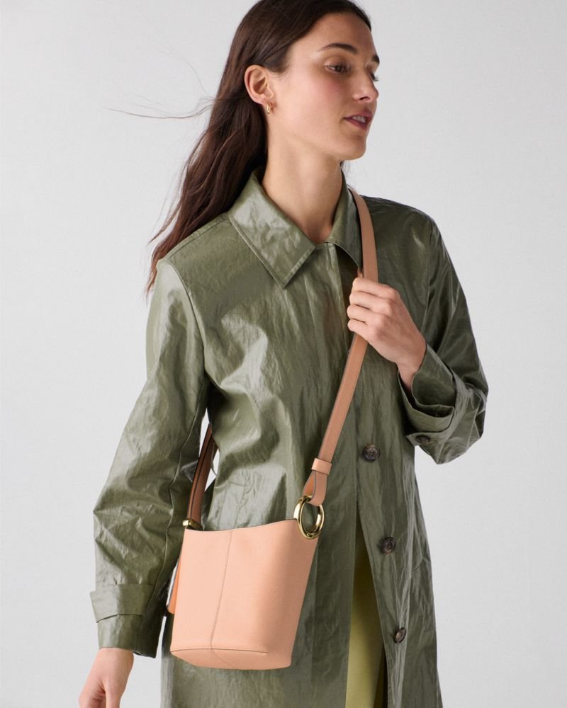 Kate Spade Outlet Halo Mini Leather Bucket Bag - Preorder
