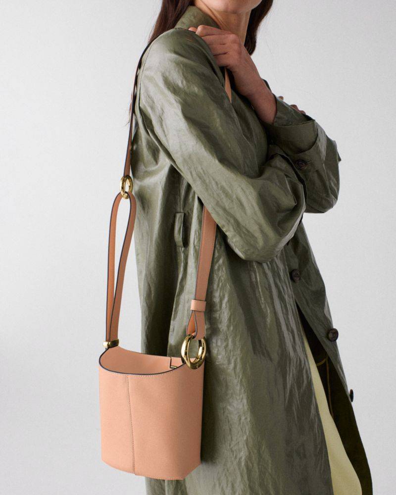 Kate Spade Outlet Halo Mini Leather Bucket Bag - Preorder