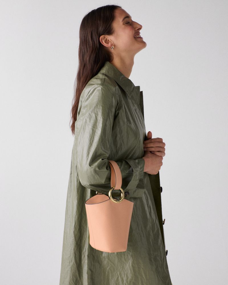 Kate Spade Outlet Halo Mini Leather Bucket Bag - Preorder