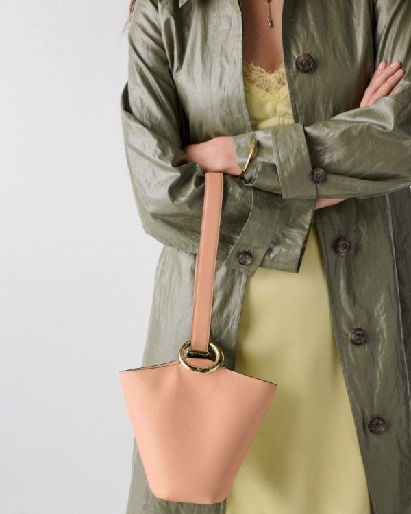 Kate Spade Outlet Halo Mini Leather Bucket Bag - Preorder